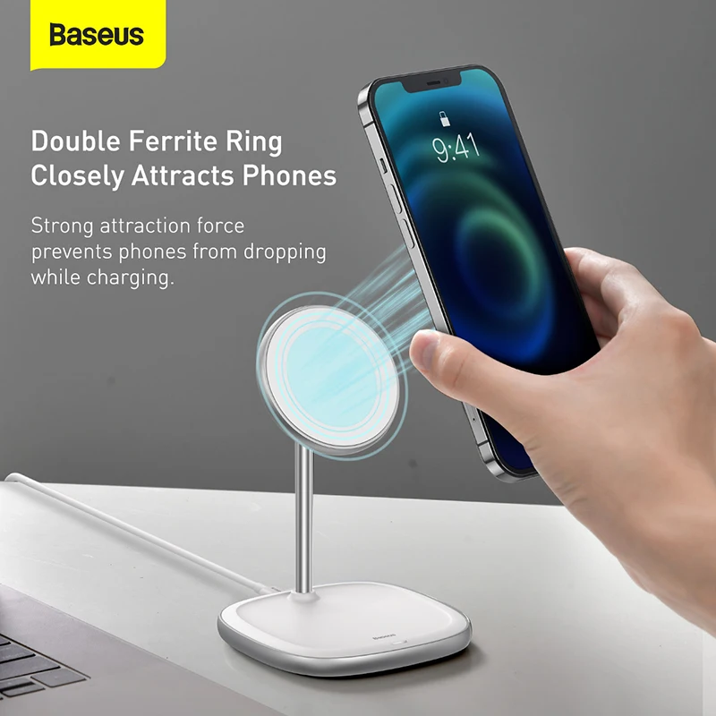 Baseus 15W Qi Magnetic Wireless Charger For iPhone