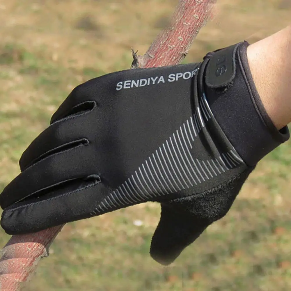 Guantes de bicicleta de secado rápido para hombre y mujer, manoplas ligeras y transpirables con pantalla táctil, para otoño