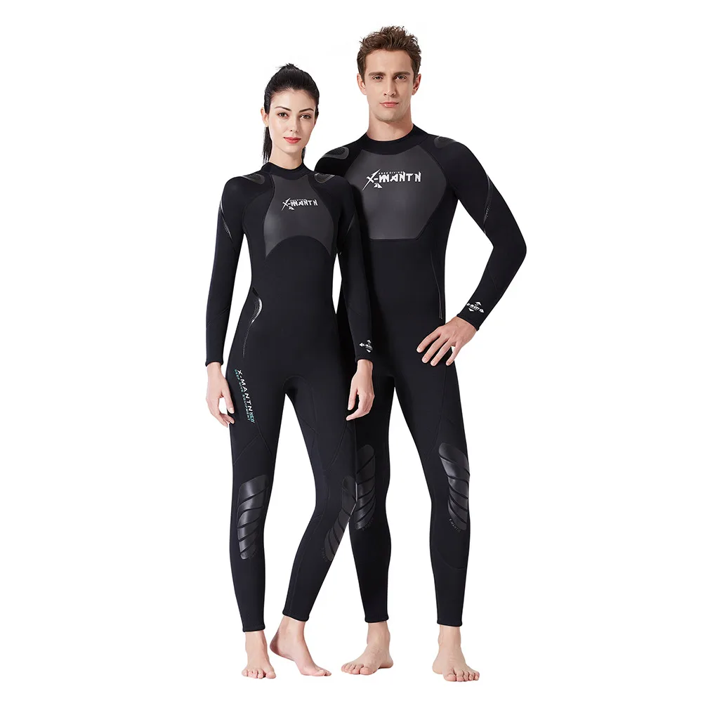 SCR Neoprene 3mm Mens Diving Full Body Wetsuit Wet Suit Surfing Swim Jumpsuit 