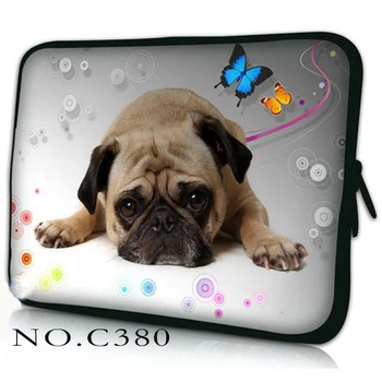 

Pug 9.7 10 11.6 13 15 17 Laptop Handbag Tablet Sleeve Bag For Notebook Computer 13.3 15.4 15.6 17.3 Bag For Macbook Air / Pro