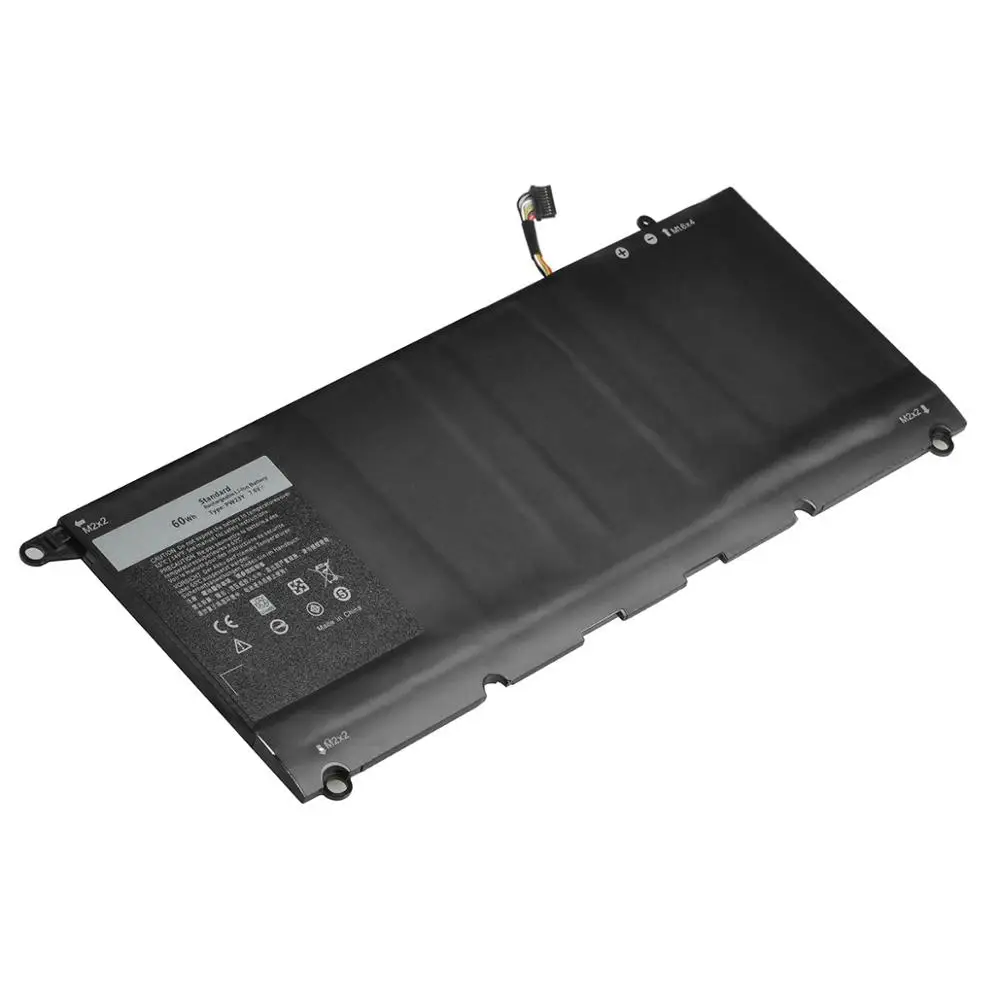 Новый аккумулятор PW23Y RNP72 TP1GT для ноутбука Dell XPS 13 9360 D1605G серии 0RNP72 0TP1GT(7895 мА/ч 7 6 в 60