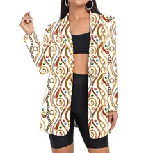 Blazers baroques, costume de Camouflage pour femmes, vêtements personnalisés imprimés Vintage, costume Floral à carreaux pour femmes de bureau, vente en gros 