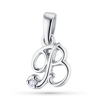 

Pendant made of white gold with diamond e0901pd04201230