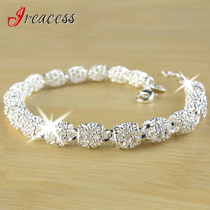 Elegant Charm Bracelets For Women Luxury Silver color Wedding Bracelets & Bangles Lady Fashion Jewelry bracelet jewelry,shell charm bracelets