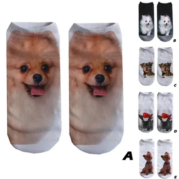 

Fashion Animal 3D printed socks for Unisex Men Women Cotton Socks Cute Harajuku Funny Girls Casual Happy Anklet Short Socks#0311