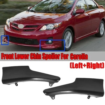 

2Pcs Car Front Bumper Lip Spoiler Splitter Diffuser Body Kit for Toyota Corolla 2011-2013
