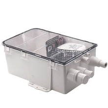 

750 GPH 24V 12V Boat Marine Shower Sump Pump Automatic Bilge Shower Drain Pump System Multi-port Inlet Marine Accessories tool