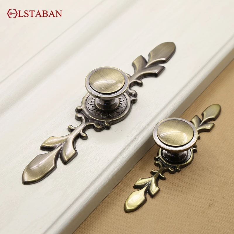 アンティーク レードル LSTABAN European Antique Copper Cupboard Wardrobe Door Drawer Shoe