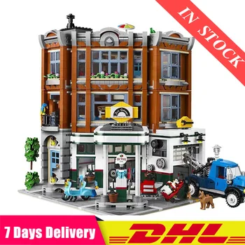 

IN Stock 2569Pcs 15042 Corner Garage Compatible Creator Expert 10264 Building Bricks Educational Toys Birthdays Gifts