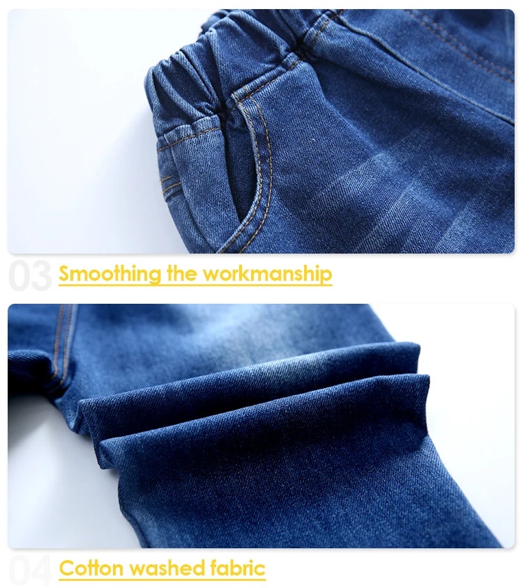Korean Fashion Design Bandage Design Jean Jacket And Pants Set Kids Cowboy Outfit Child Ribbon Denim Clothing Set For girls