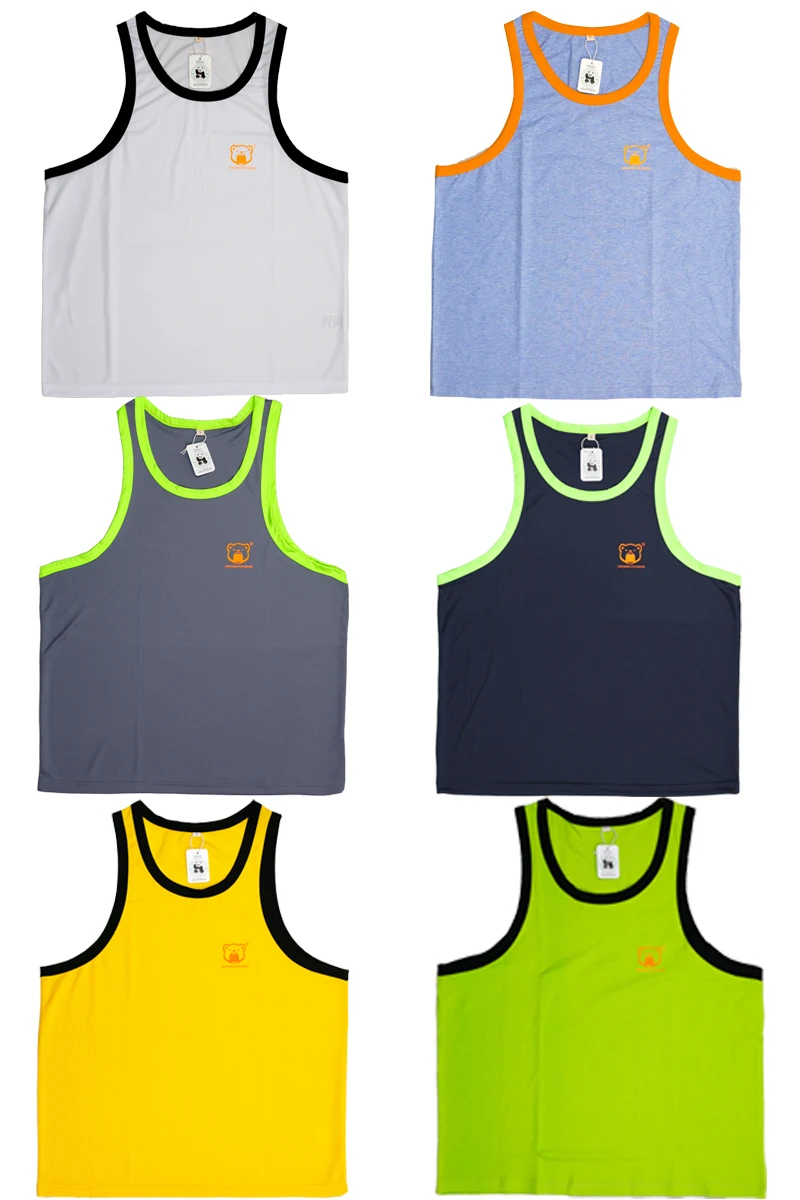 2021 New Arrivals Bear Paw Claw Plus Size Undershirt Men's Tank Tops Gay Bear Vest Designed For Bear 6 Colors  M L XL XXL 5