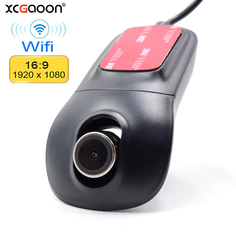 XCGaoon Wifi Автомобильный видеорегистратор регистратор цифровой видеокамера 1080P