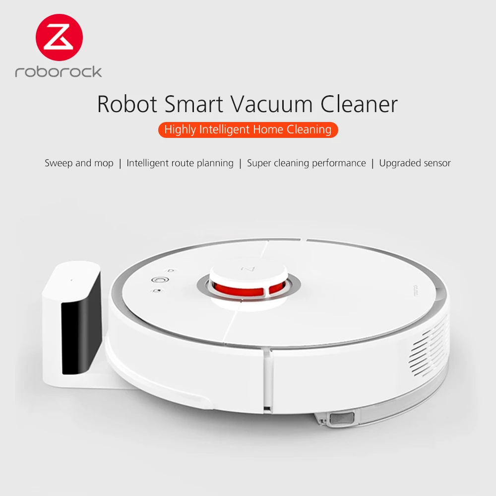 Roborock S50 Smart 2 In 1 Robot Vacuum Cleaner APP Remote Control