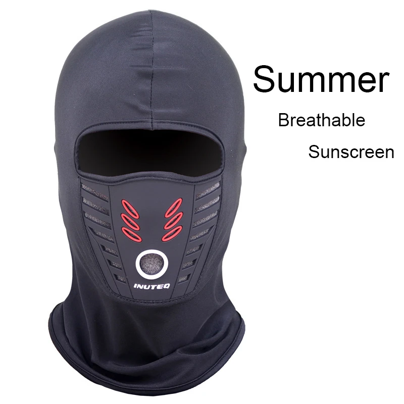 LMoDri маска для верховой езды унисекс Ветрозащитная маска для спорта на открытом воздухе с капюшоном дышащая маска для езды на мотоцикле - Цвет: Summer