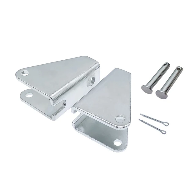 A pair of linear actuator bracket motor portable mounting brackets for linear actuator support