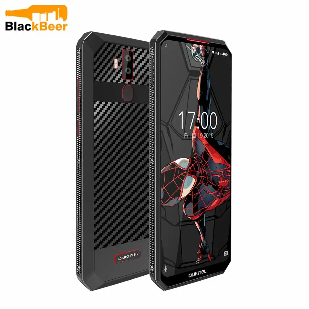 OUKITEL K13Pro K13 Pro Android 9,0 смартфон 6,4" 4G LTE мобильный телефон 4 Гб 64 Гб rom MT6762 11000 мАч 5 В/6A Быстрая зарядка мобильного телефона