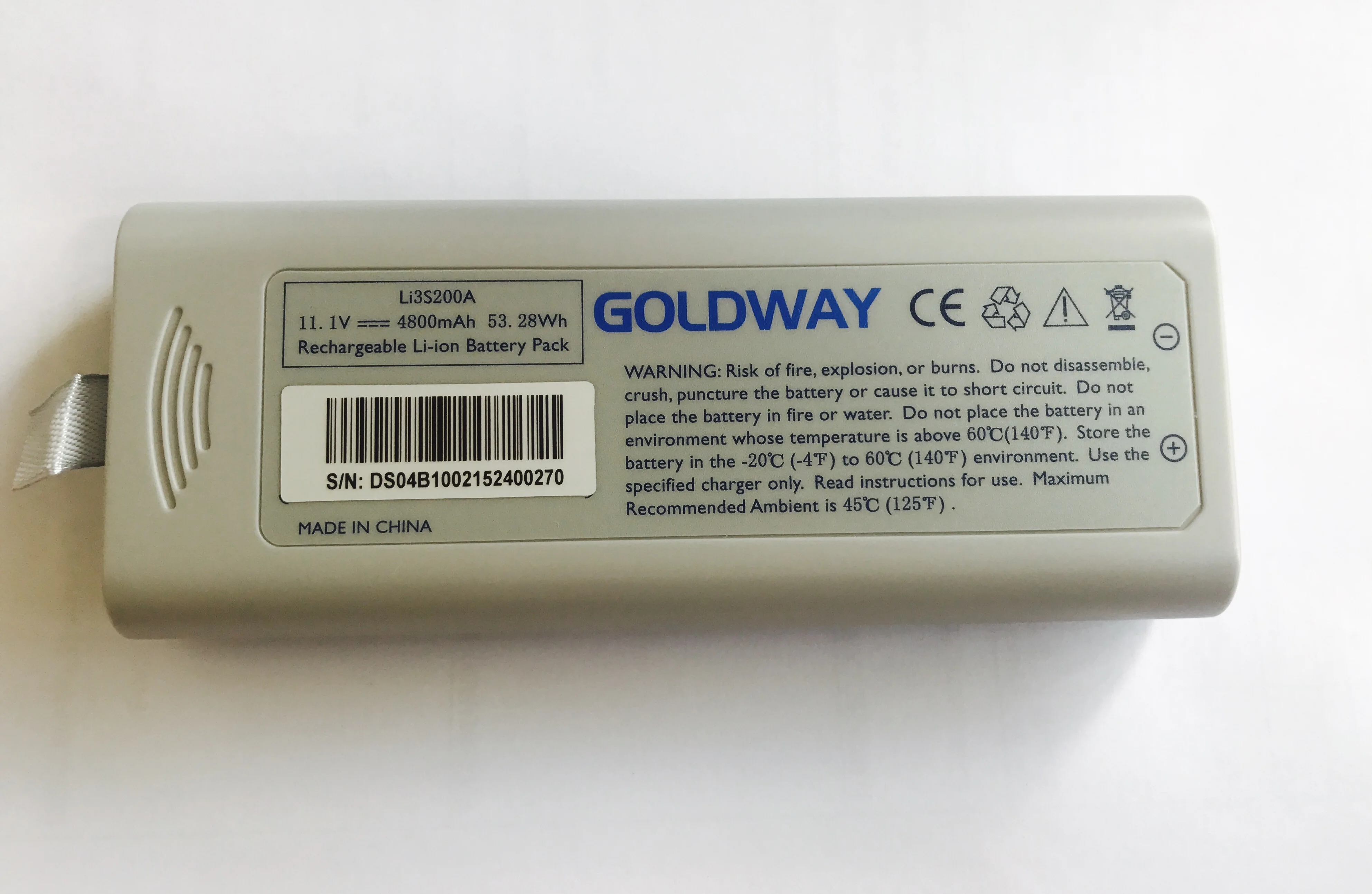 Goldway перезаряжаемый литий ионный аккумулятор для G30 (новый оригинальный)|battery
