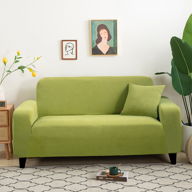Stretch Sofa Covers for Living Room Thick Elastic Sofa Slipcover Sectional Couch Cover Furniture Protector 1/2/3/4 Seat