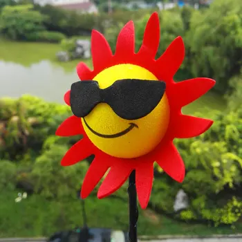 

Cute Funny Car Modified Ball Plush Eva Foam Aerial Toppers Decoration Car Styling Roof Ornament 1 Piece