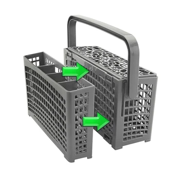 

Universal Dishwasher Replacement Utensil Cutlery Basket For Bosch / Maytag Half Of The Flatware Caddy