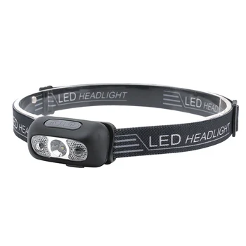 

LED Headlamp Rechargeable Body Motion Sensor Camping Fishing Outdoor Torch with USB &T8