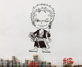 

Zoro ONE PIECE Wall Decal Vinyl Wall Stickers Decal Decor Home Decorative Decoration Anime ONE PIECE Car Sticker