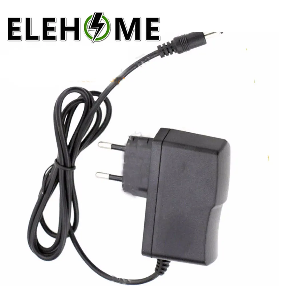 1 шт. 6V1A AC 100 V-240 V конвертер адаптер с источником питания от постоянного тока, 6 в 1A 1000mA Питание ЕС штекер постоянного тока 5,5 мм x 2,1 мм