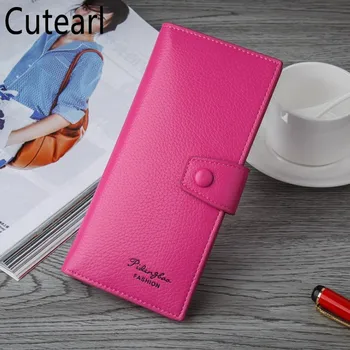 

Women's folding wallet Long Zipper Elegant Multi-color Clutch Bag Ladies Fashion Multi Card Position simple Hasp Coin wallet