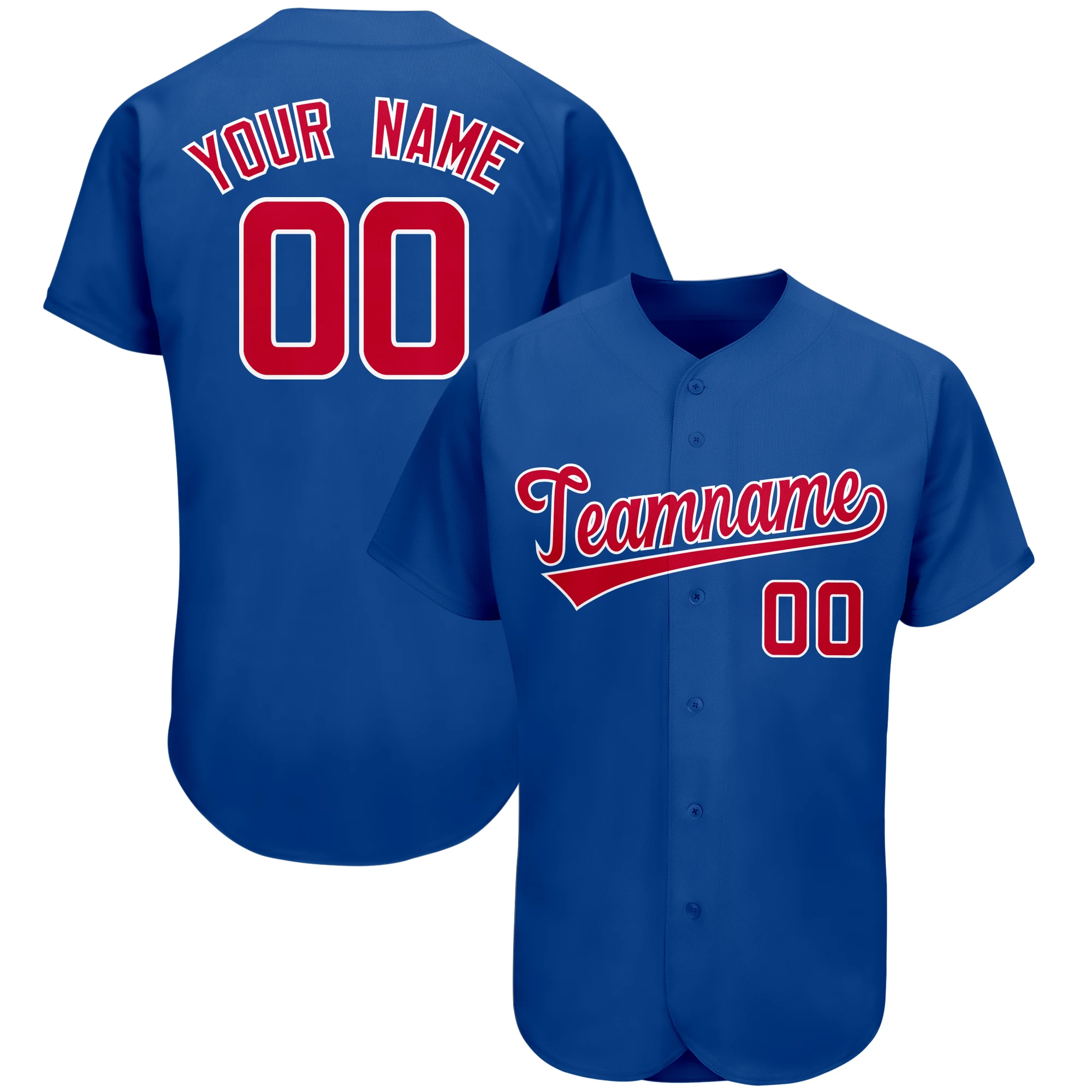 Baseball Jersey Full Sublimated Team Name/Numbers Breathable Soft Tee Shirts for Adults/Kids Outdoors Game/Party Big size