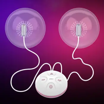 

Electric Breast Massager Suction Cup 10 Modes Nipple Orgasm Massage Instrument