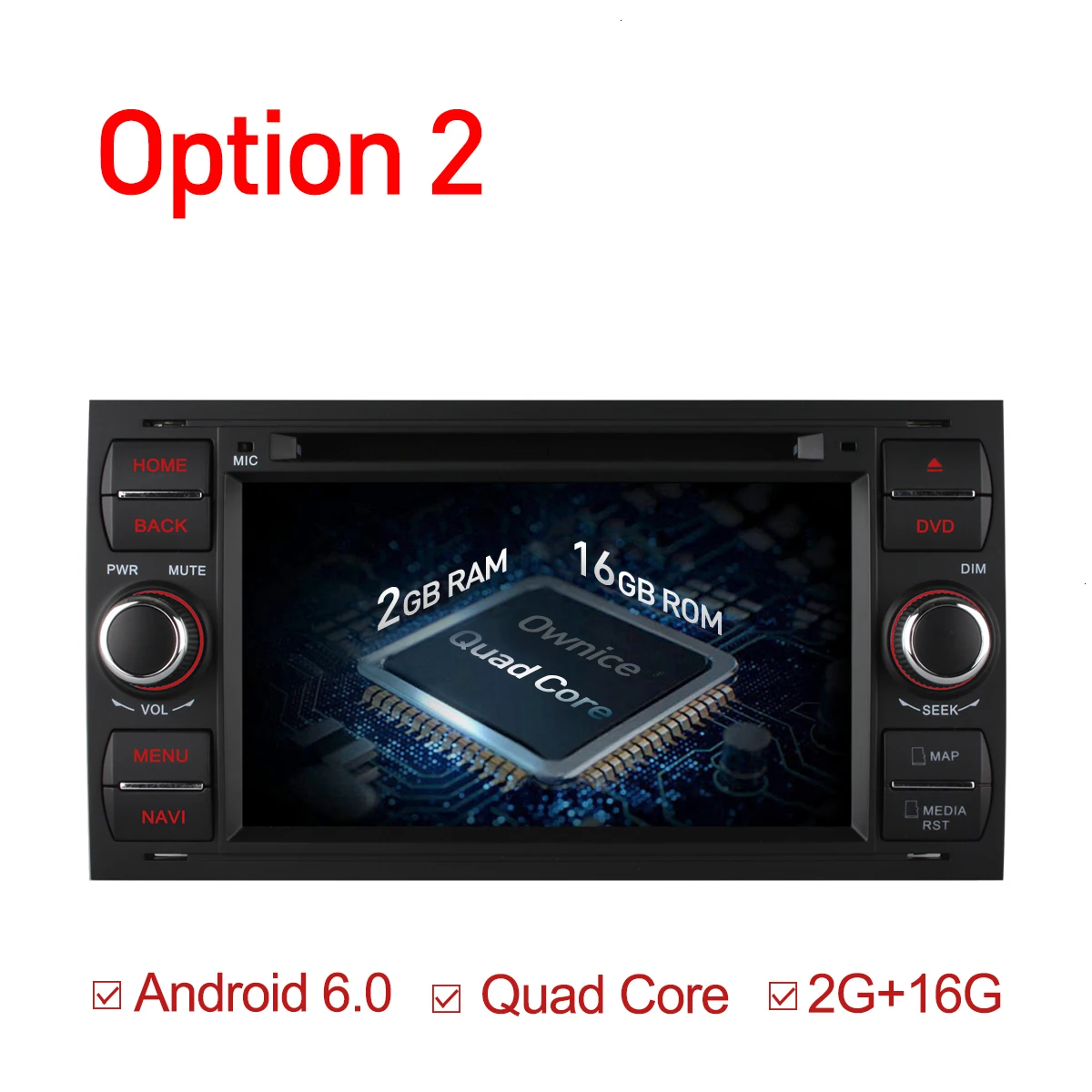 Top Ownice  4G SIM LTE Android 6.0 Octa Core 32G ROM Car DVD GPS Radio For Ford Mondeo S-max Focus C-MAX Galaxy Fiesta Form Fusion 1