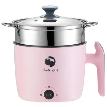 

Dormitory student cooking noodle pot 1 person 2 small power hot pot pot home small multi-function electric wok bedroom