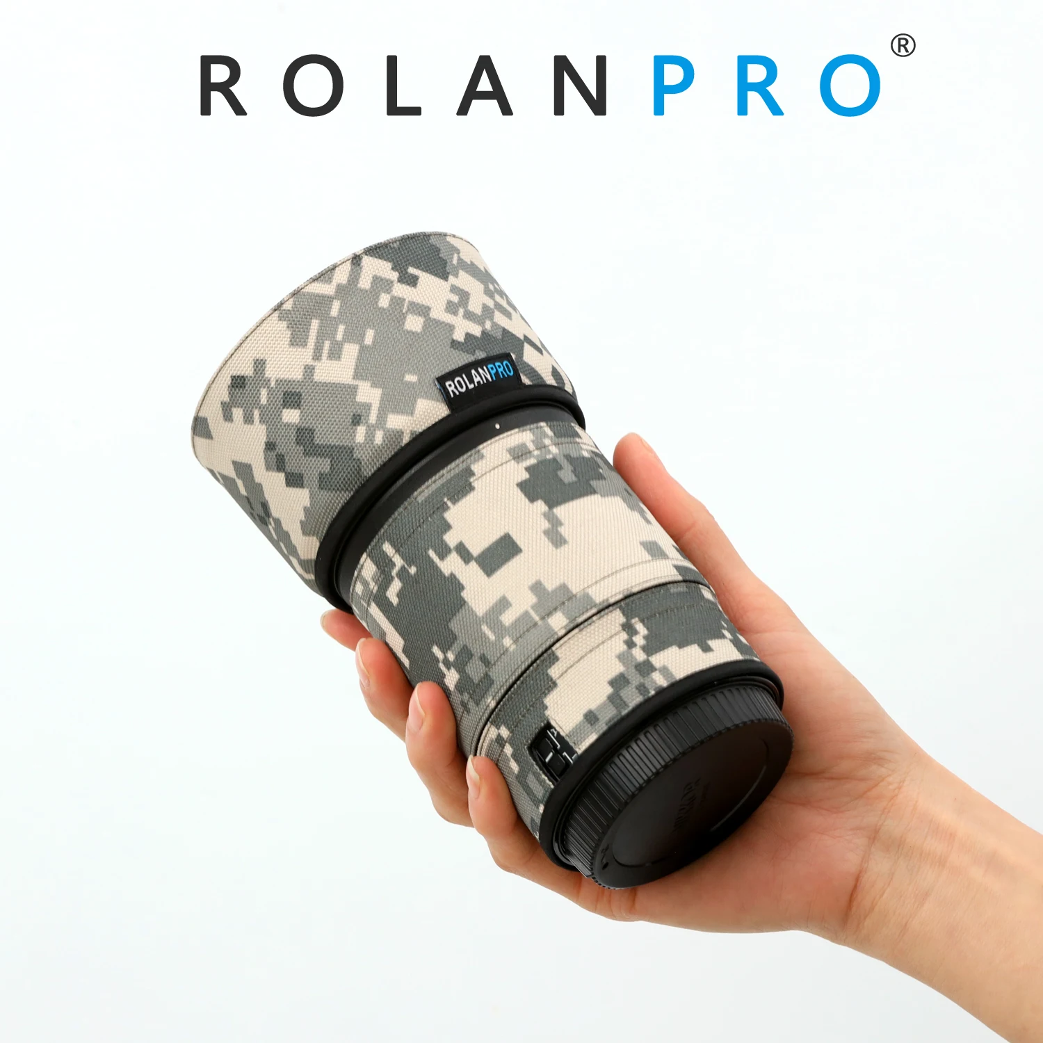 Rolanpro Lens Camouflage Coat Rain Cover Per Nikon Nikkor Z 85Mm F/1.8 S Custodia Per Obiettivo Custodia In Nylon Impermeabile Per Fotocamera