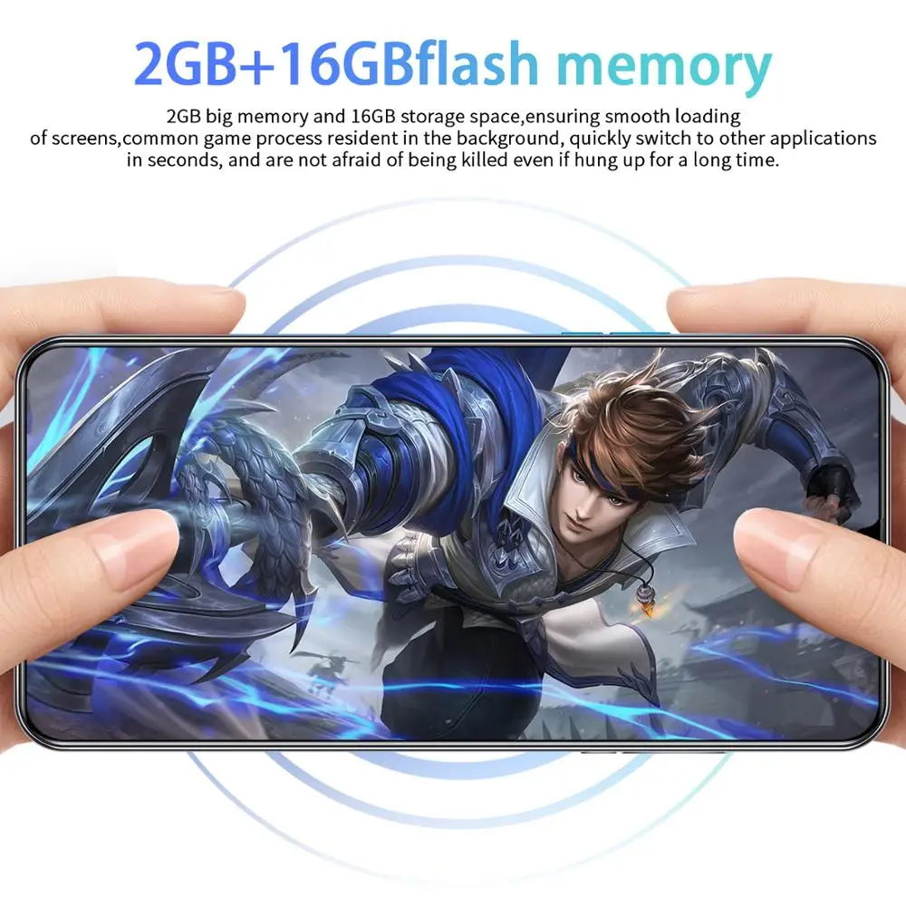 SOYES Note 23 Mobile Phones 6.26Inch Full Screen 4800mAh Smartphones 2GB RAM 16GB ROM Hexa Core 5+13MP Global Version Cell Phone