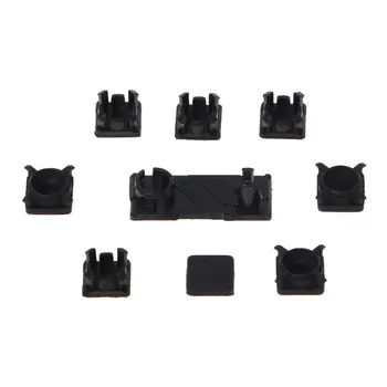 

Rubber Feet Plastic Button Screw Cap Cover Set Replacement for Sony Playstation PS3 Slim 2000 3000 Controller