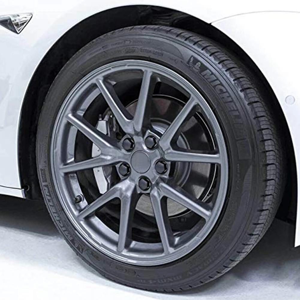29 шт. шины для автомобилей шины колеса винт для шин колпачок декоративные шины колеса Гайка Болт автомобильный Стайлинг Защита от пыли для Tesla модель 3
