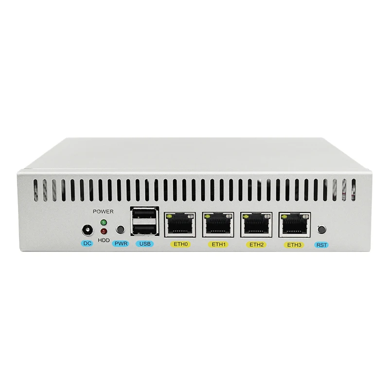 Fanless Pfsense Soft Routing Mini PC: 4 LAN, I3/I5/I7 CPU, Firewall, VPN Router, Gaming, Industrial Office Computer Description Image.This Product Can Be Found With The Tag Names Barebone Mini PC, Computer Office, Fanless pfsense soft routing