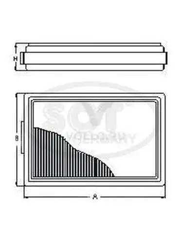 SCT ST 6005 Топливный фильтр ST6005