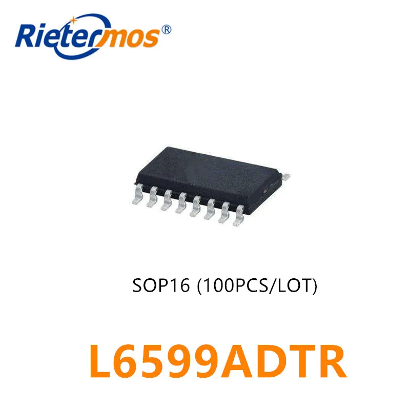 

100 шт. L6599ADTR L6599AD L6599 SOP16 оригинал