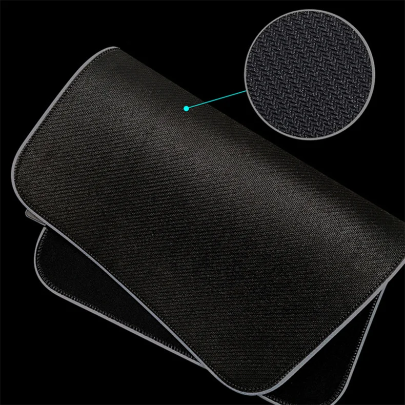 RGB Soft Large Gaming Mouse Pad Oversize Glowing Led Extended Mousepad Non-Slip Rubber Base Computer Keyboard Pad Mat