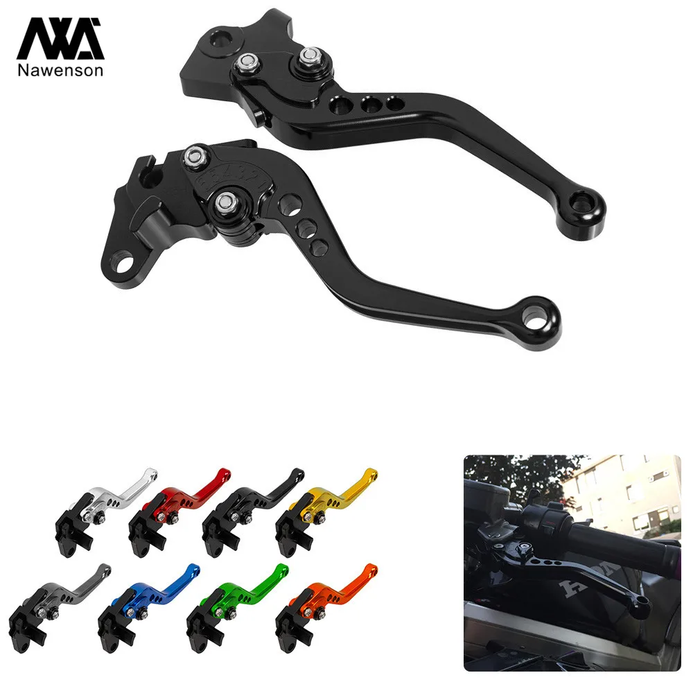 

CNC Aluminum Adjustable Brake Clutch Levers Handlebar Clutch Motorcycle For Kawasaki Ninja 300R Z300 2013-2018 250R 2008-2012