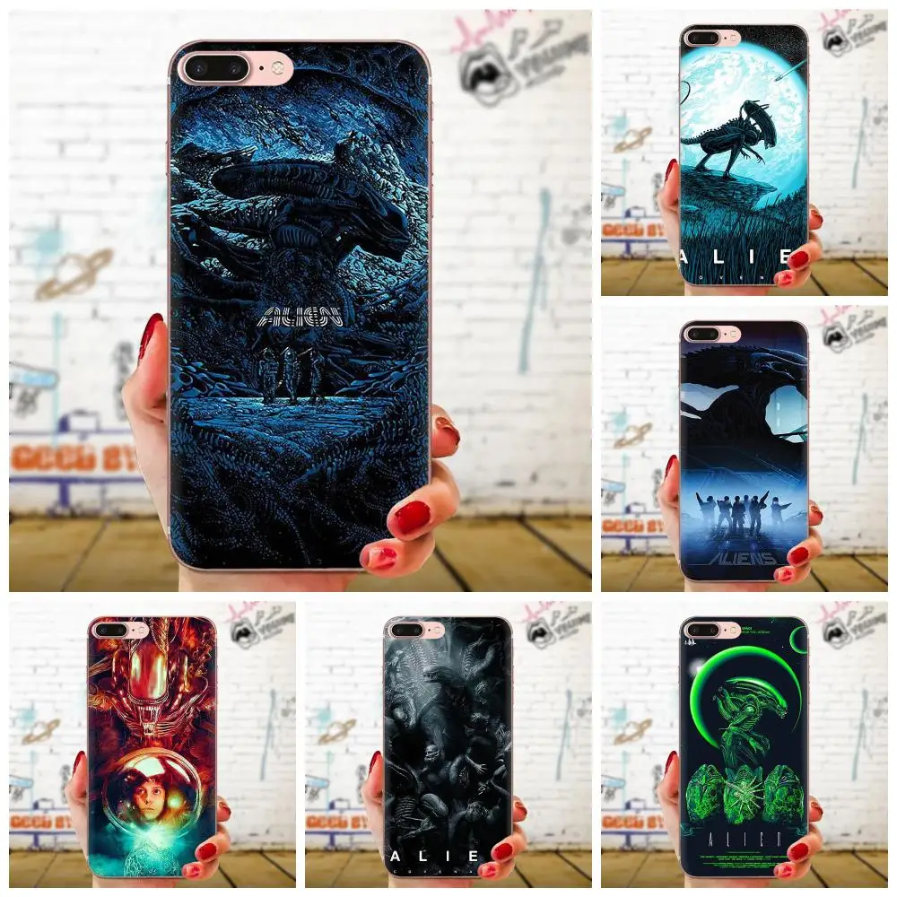 For HTC Desire 530 626 628 630 816 820 830 One A9 M7 M8 M9 M10 E9 U11 U12 Life Plus Soft Cover Cases Xenomorph Aliens Predator | Мобильные