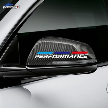 

2 Pcs M Performance Car Rearview Mirror Sticker For BMW F30 F10 F20 F32 F22 E60 E90 G20 G30 F40 X3 X4 X5 X6 M4 M5 M3 Accessories
