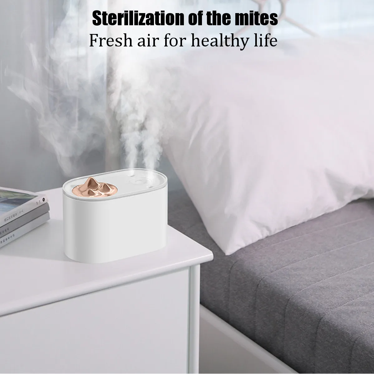

1000ml USB Portable Air Humidifiers Oil Diffuser Atomizer Ultrasonic humidificador Aromatherapy Capacity Car Home Office