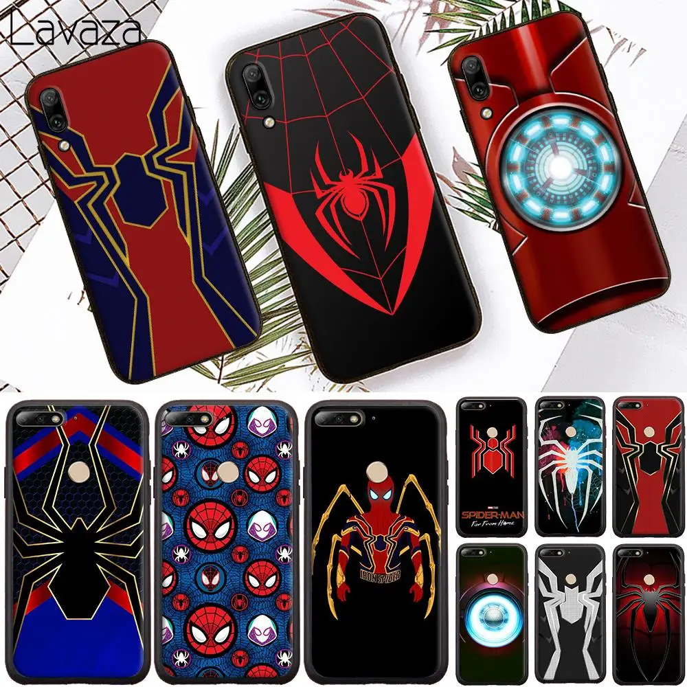 Мягкий чехол Marvel с изображением Железного Человека-паука Infinity War для Huawei Honor 6A 7A 8A