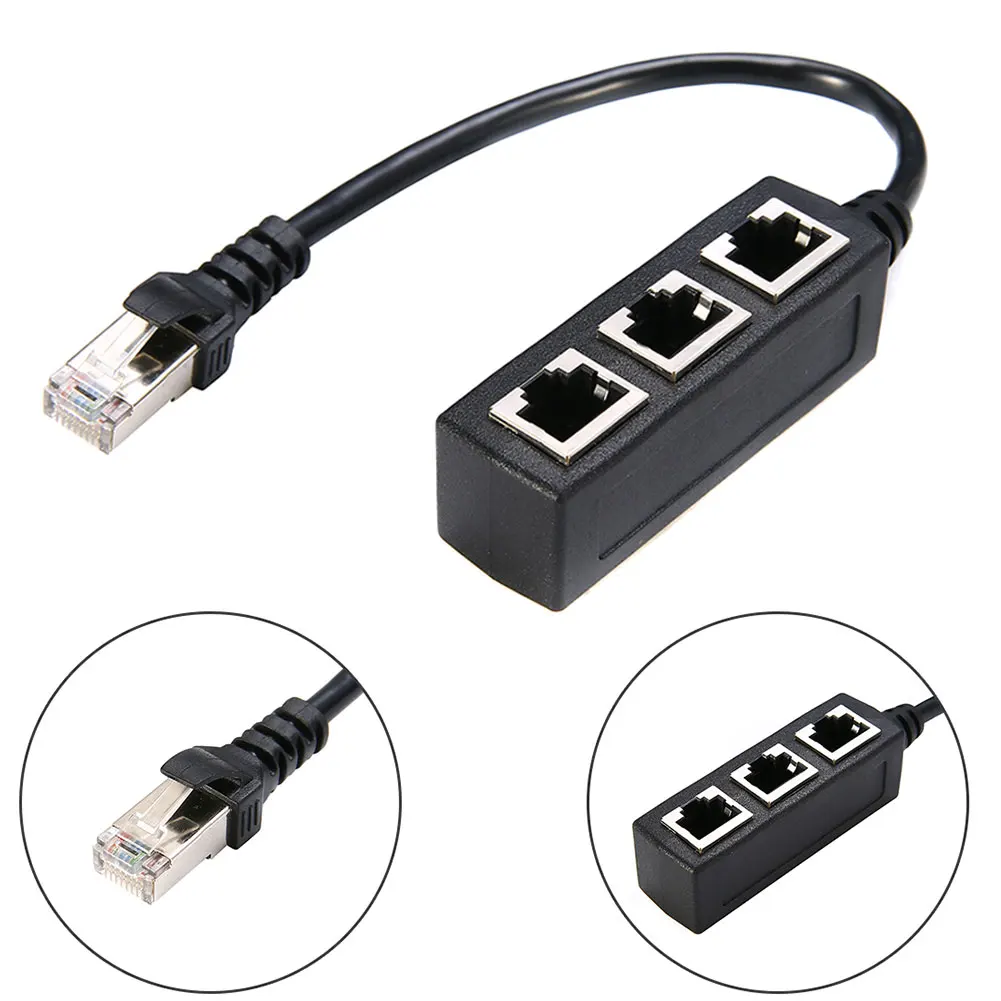 USB порт стабильный RJ45 разъем интернет-сплиттер кабель прочный печатной платы аксессуары для AMAZON FIRE tv 3 LAN Ethernet адаптер ABS