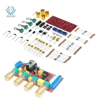 

AC 12V NE5532 OP-AMP HIFI Amplifier Preamplifier Volume Tone EQ Control Board DIY KIT and soldered kit