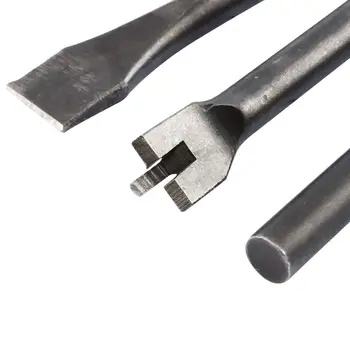 

9xPneumatic Chisel Air Hammer Punch Chipping Bits Set Tapered Ripping Pack Sale
