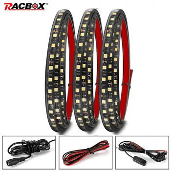 

60 inch Truck Bed Light Strip White Led lights Waterproof Side Tail light Strips kits for Jeep Pickup RV SUV Boats Car Retrofit