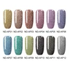 NICOLE DIARY Holo Dip Nail Powder  Shinny Nail Sequins Powder Chrome Pigment Base Top Liquid Nail Art Decoration ► Photo 2/6